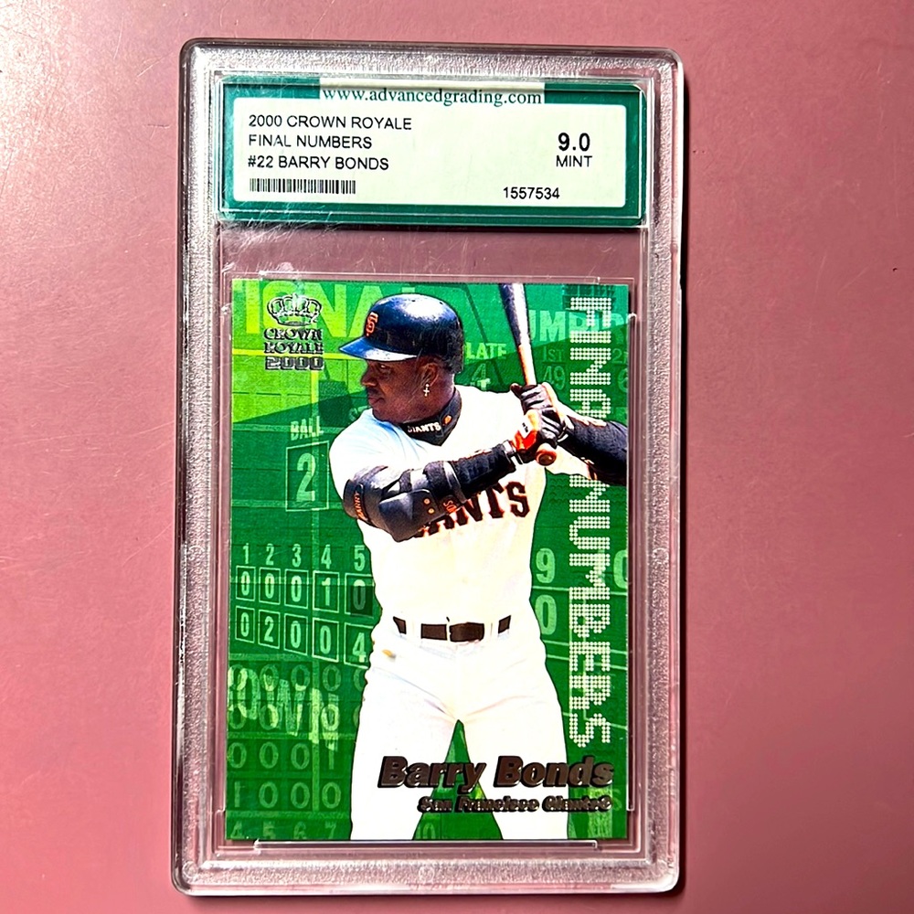 Bary Bonds Baseball Card